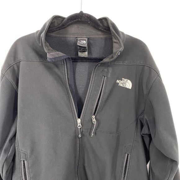 The North Face Women Windwall Jackets Medium Black Soft Shell Full Zip - Picture 6 of 15